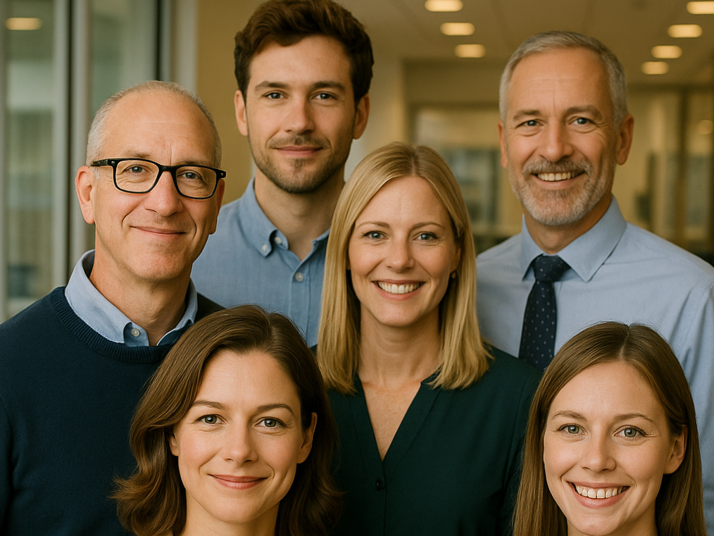 Close-up of copper RF shielding mesh installation during MRI room build