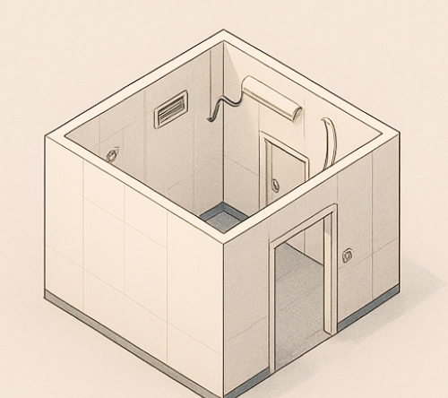 Completed MRI suite with equipment